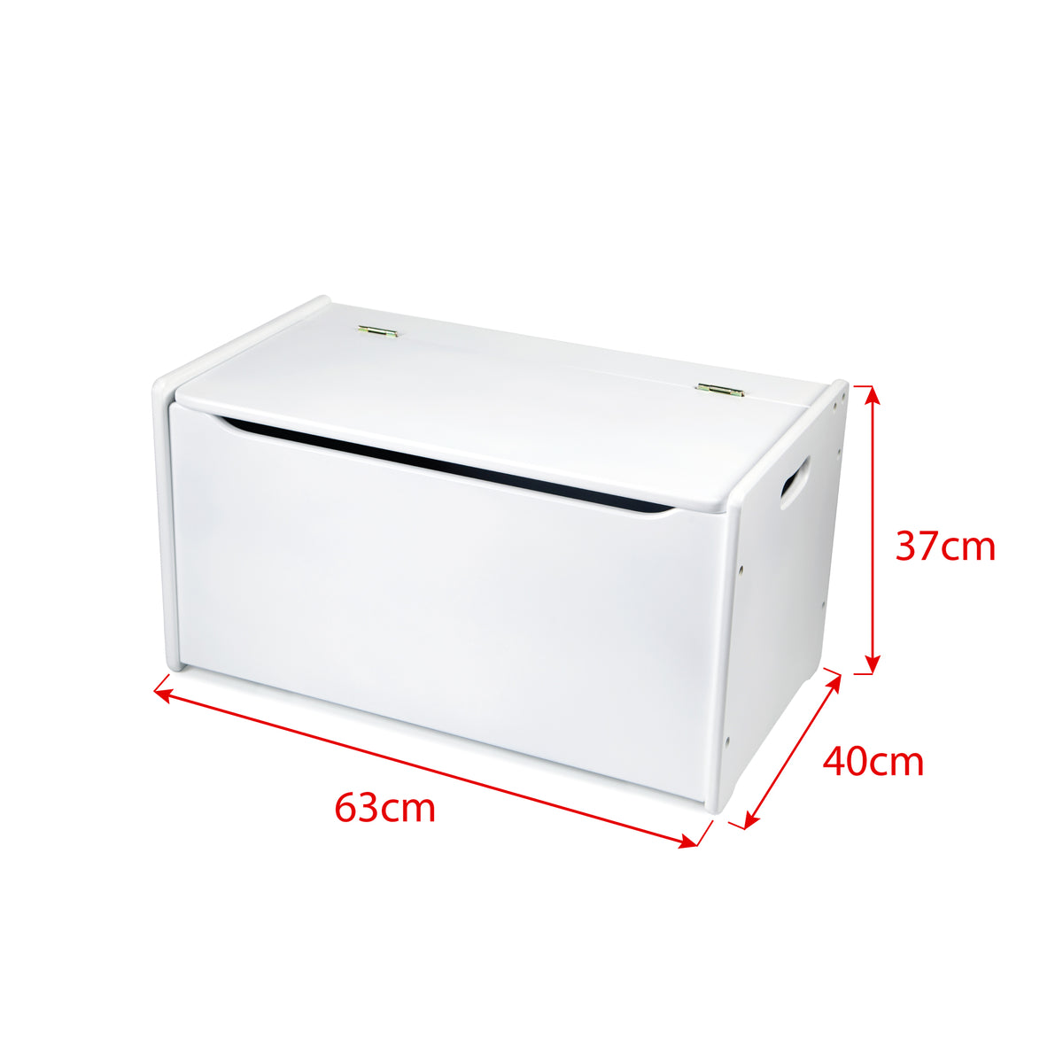 White Toy Chest - DAMAGED BOX