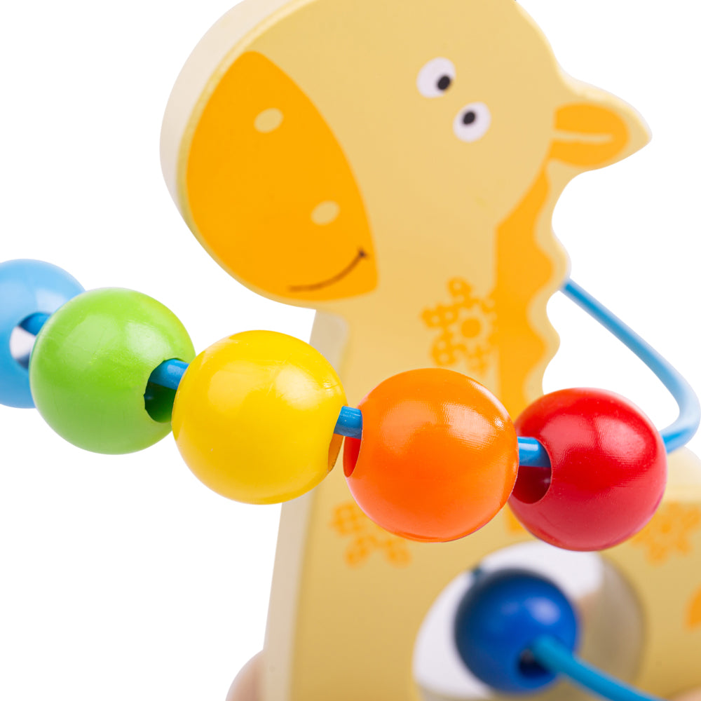Giraffe Push Along Bead Frame