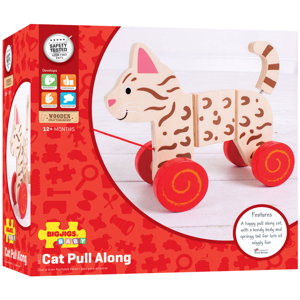Cat Pull Along