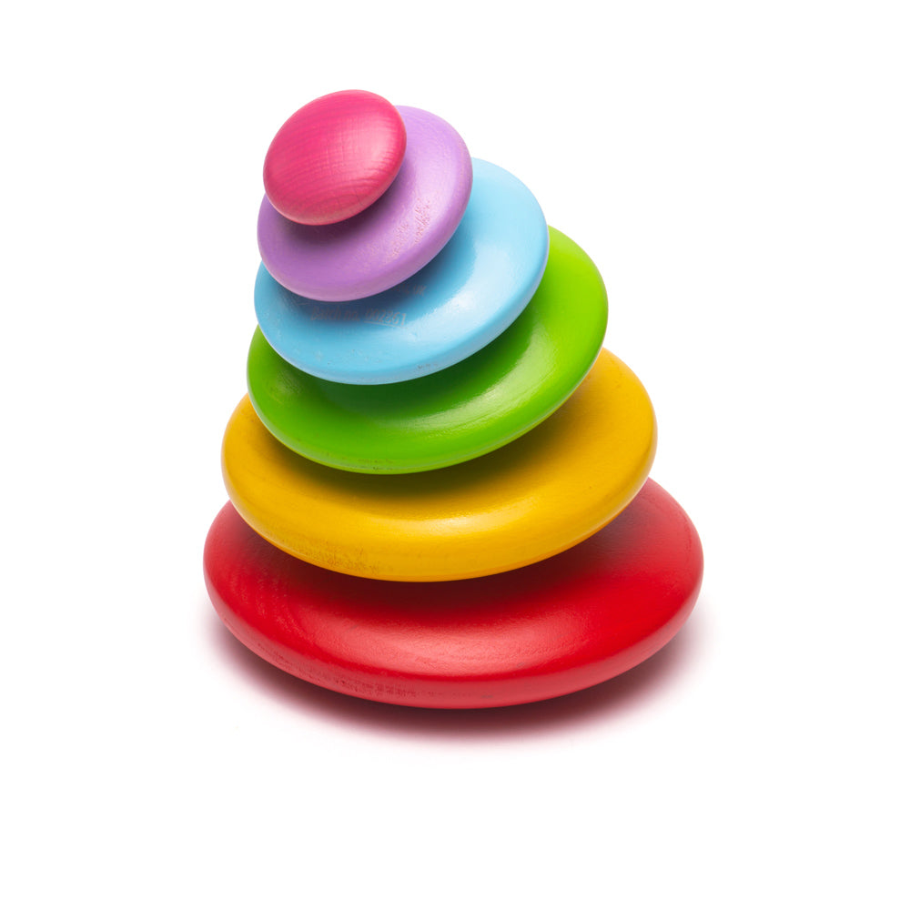 Rainbow Stacking Pebbles