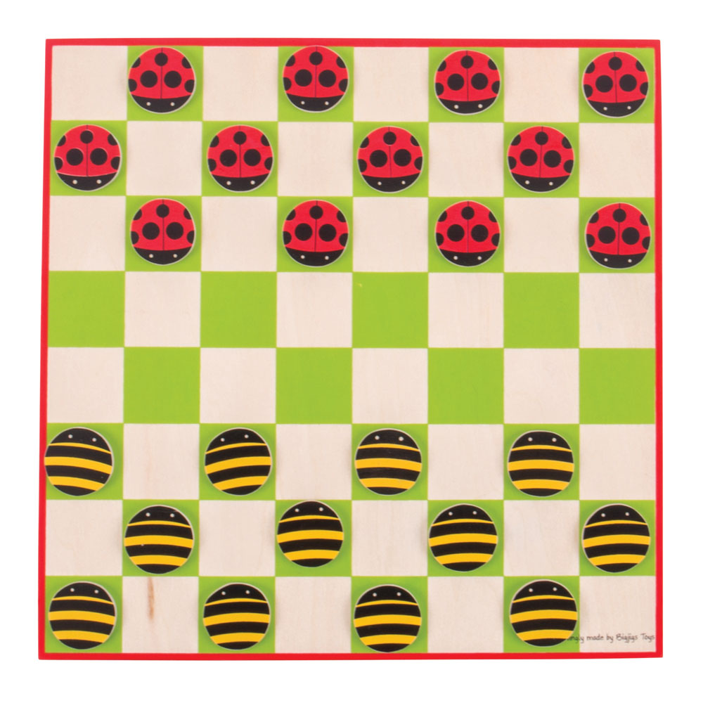 Ladybird and Bee Draughts