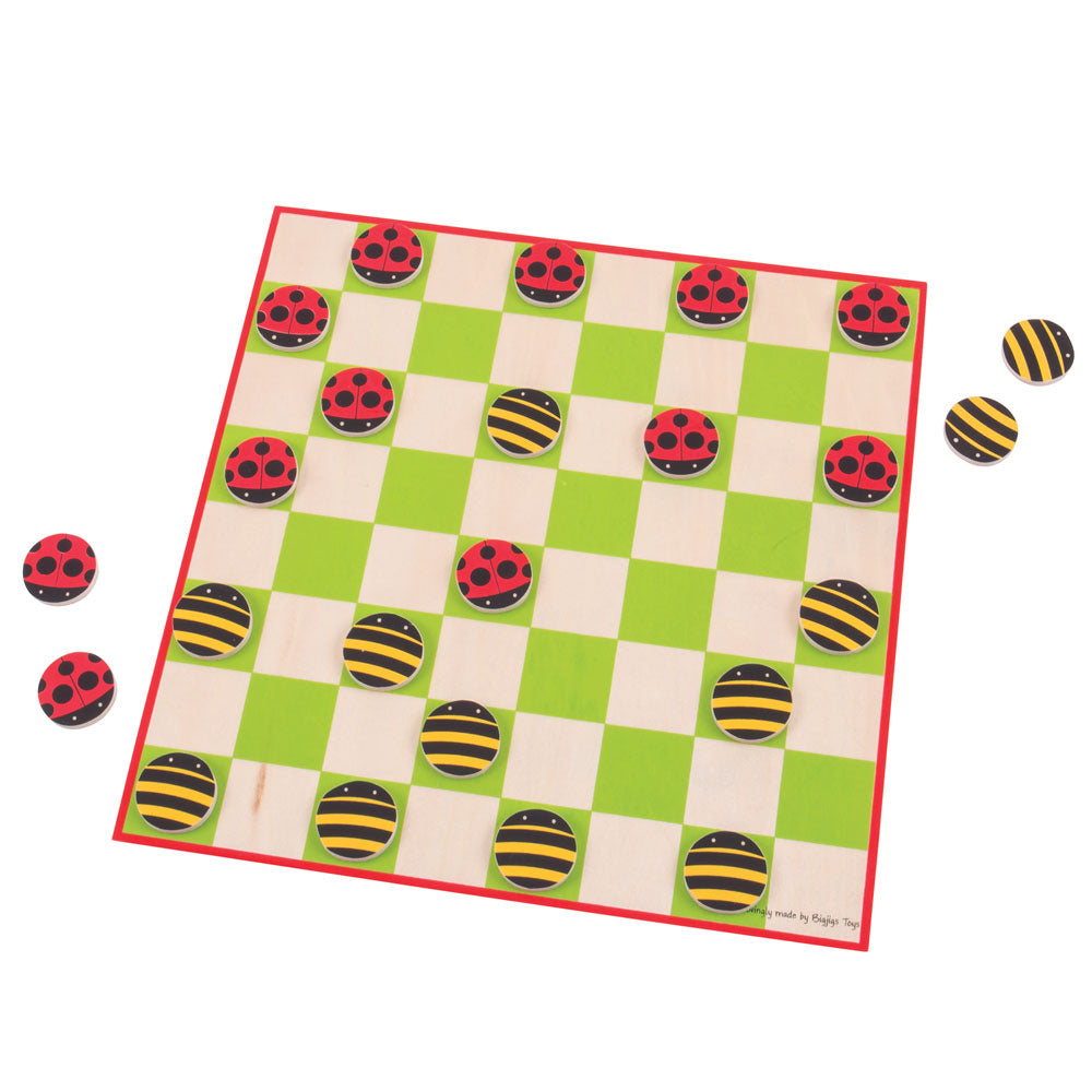 Ladybird and Bee Draughts