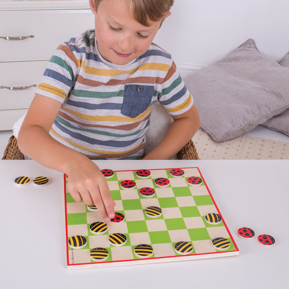 Ladybird and Bee Draughts