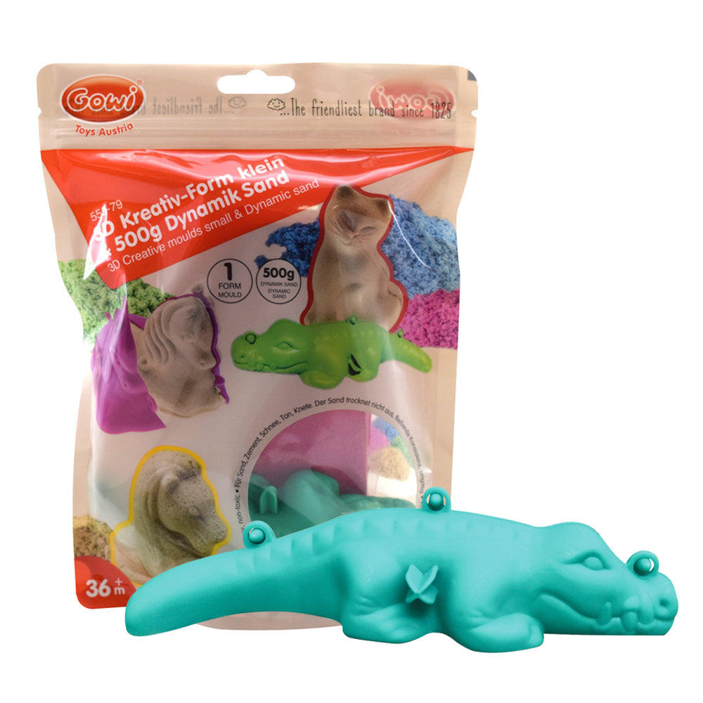 3D creative Mold & Sand - Crocodile