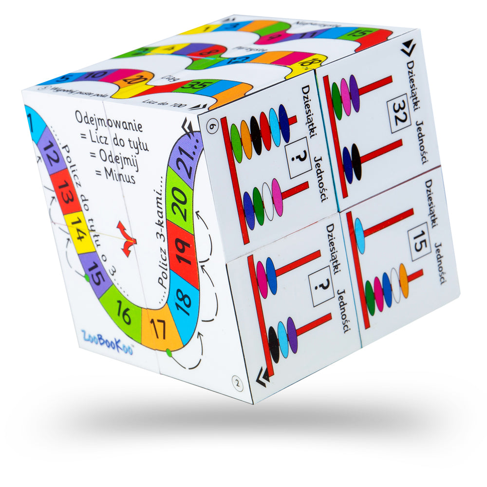 Polish Addition and Subtraction Cube Book