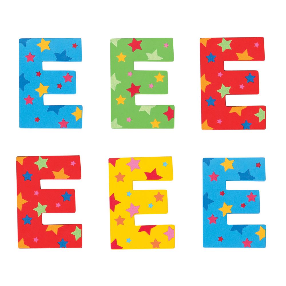 Star Letter E (One Supplied)