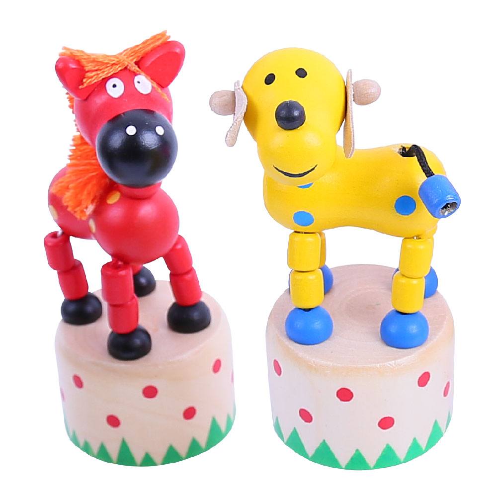 Farm Animal Pushup (Pack of 2 - Horse and Dog)