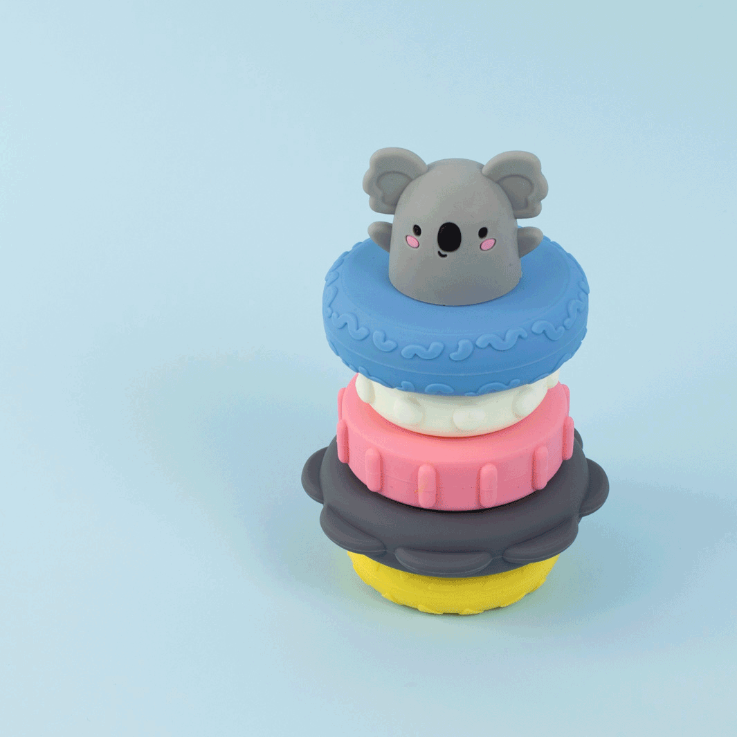 Silicone Stacker - Koala