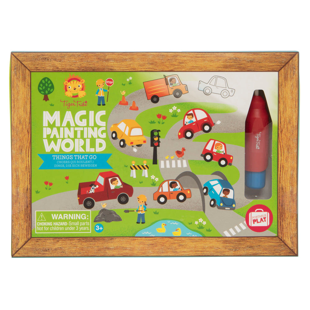 Tiger Tribe TR14005 Magic Painting World - Things that Go