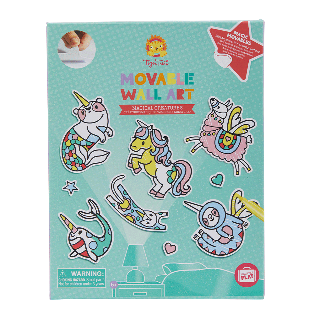 Movable Wall Art - Magical Creatures