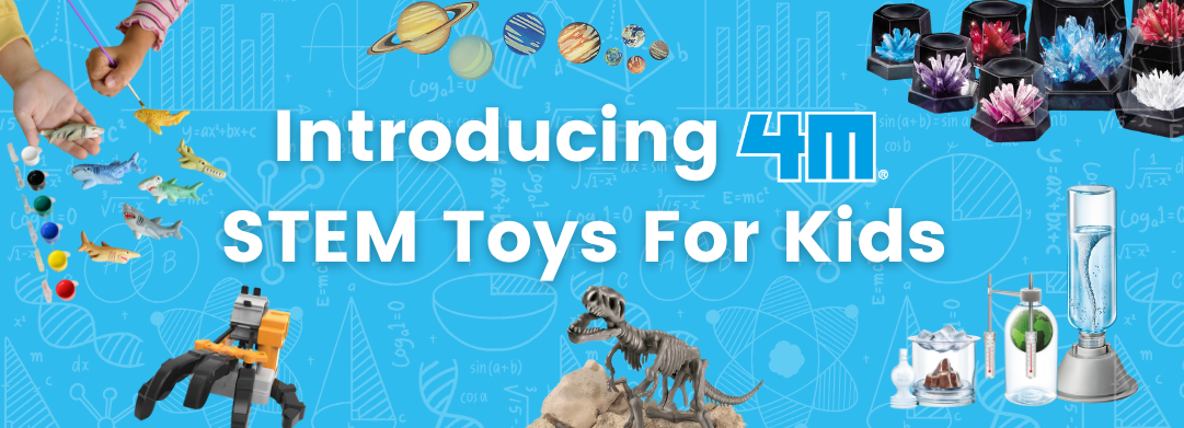 Introducing 4M: STEM Toys For Kids Blog Banner