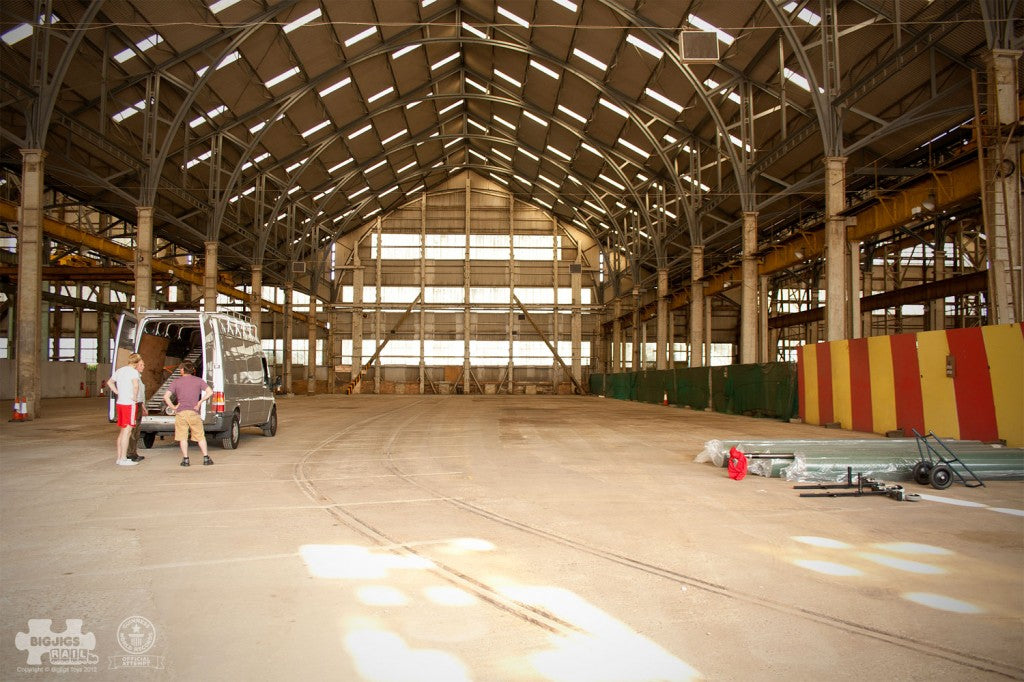Set-up of Guinness World Record Attempt