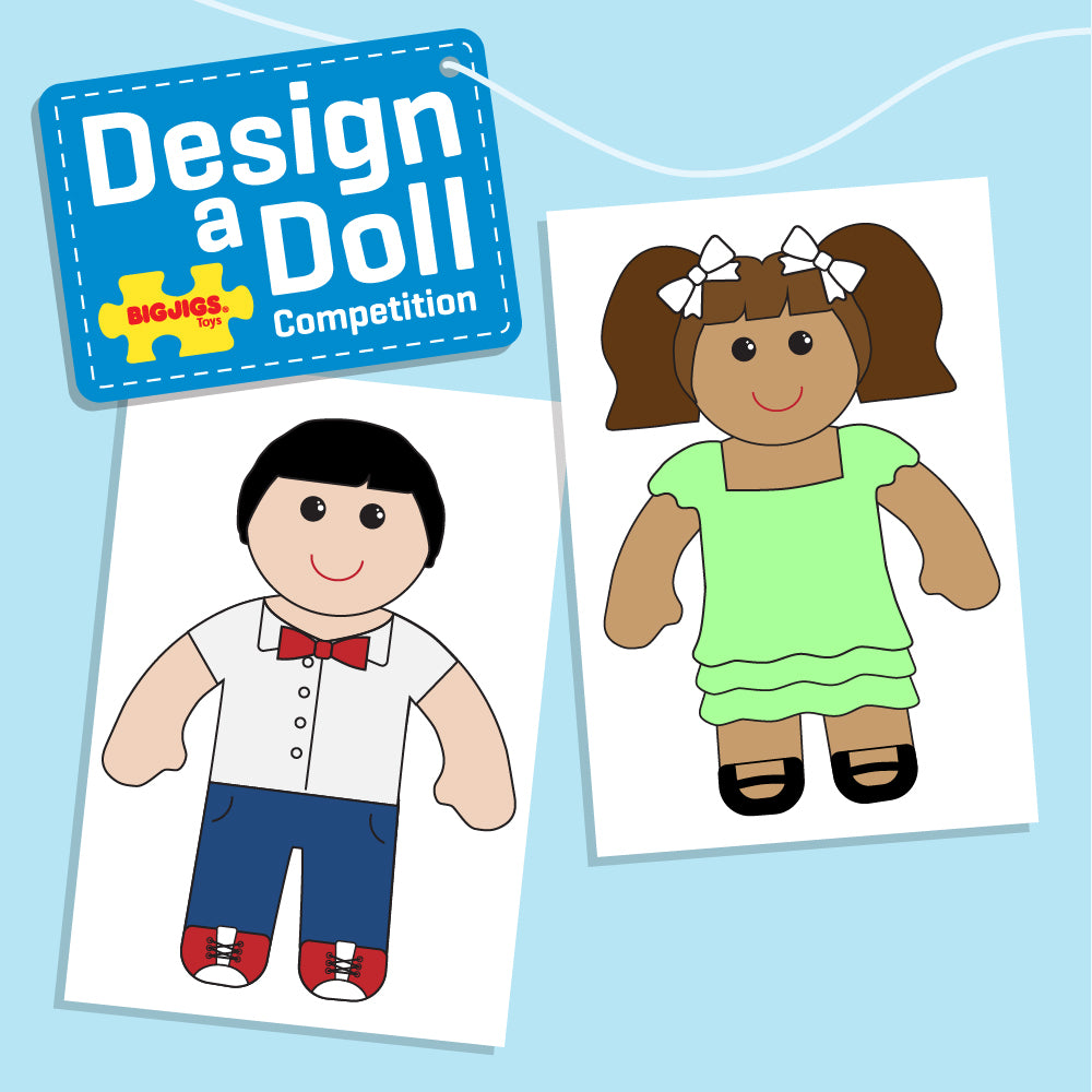 Bigjigs Toys - Design a Doll Competition