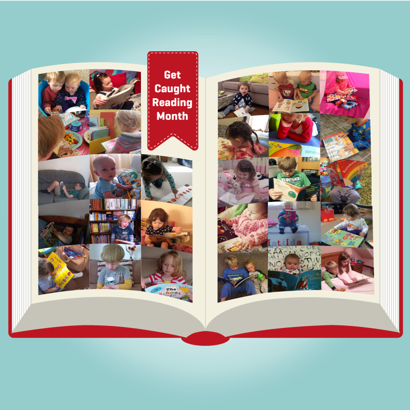 Get Caught Reading - spot your bookworm!