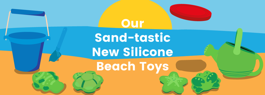 Our Sand-tastic New Silicone Beach Toys