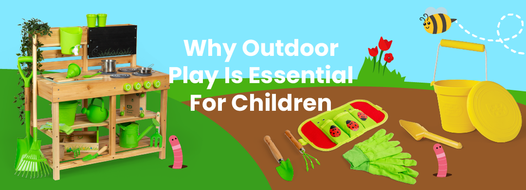 Why Outdoor Play Is Essential For Children blog banner
