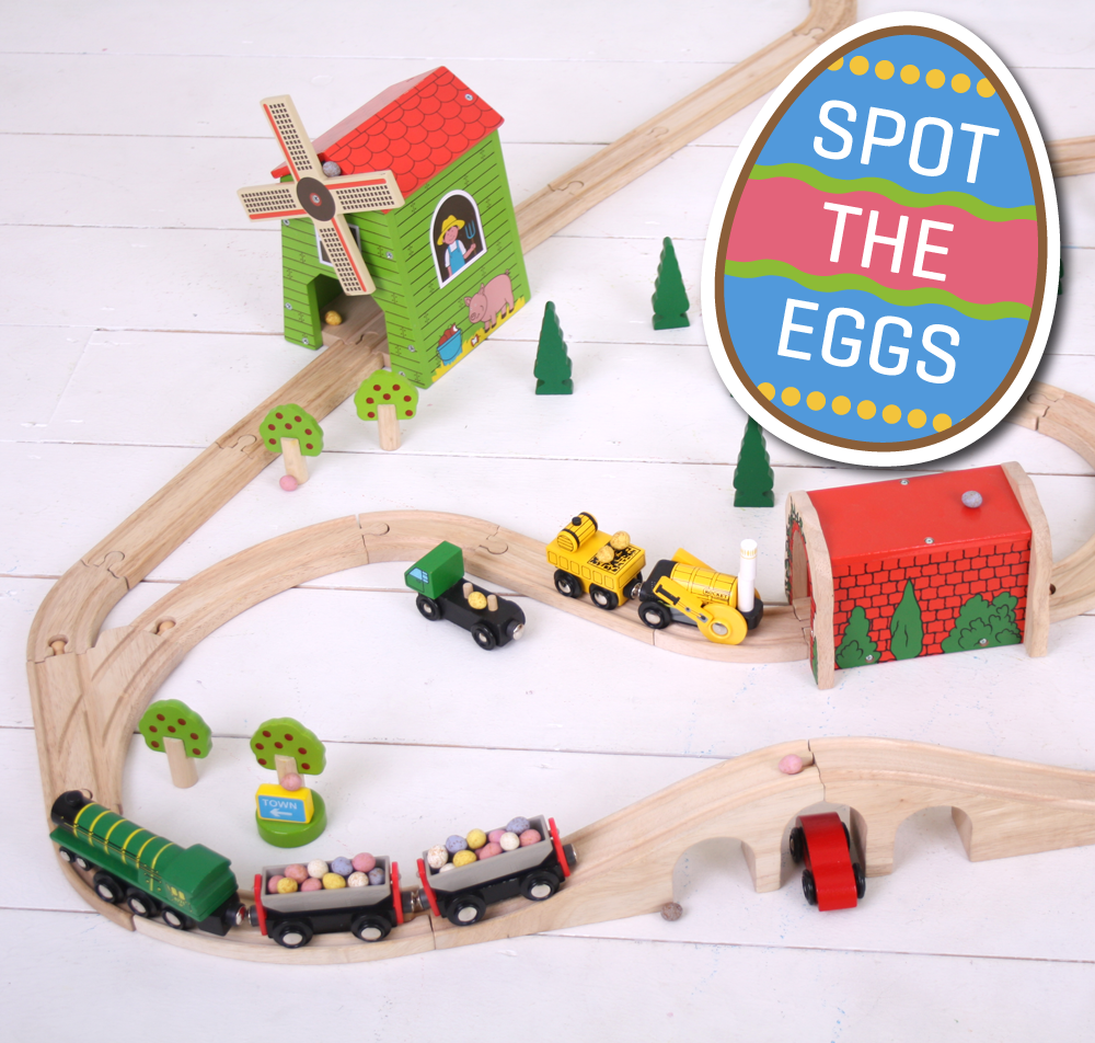 Easter Competition - WIN Bigjigs Rail goodies!