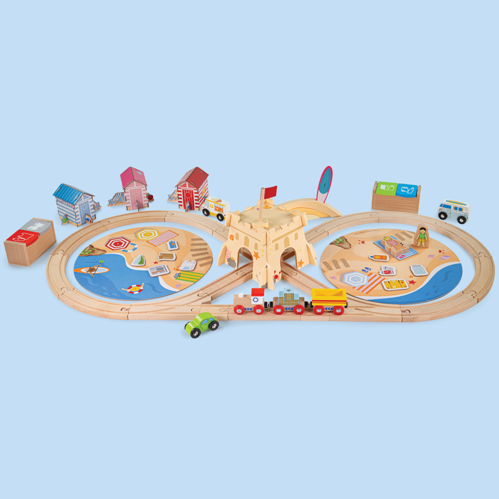 Wooden Train Sets