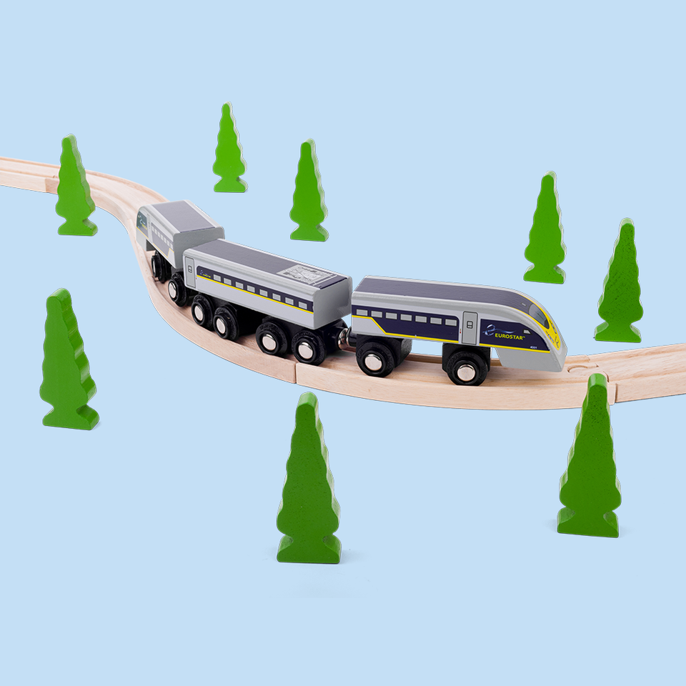 Wooden Railway & Toy Trains | Wooden Train Sets For Kids | Bigjigs Toys