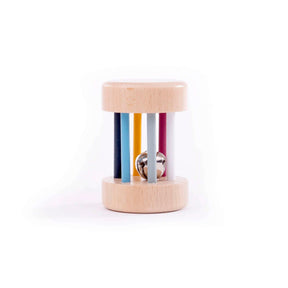 Wooden Roll Rattle - Damaged Box