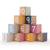 FSC® Certified Wooden Number Blocks