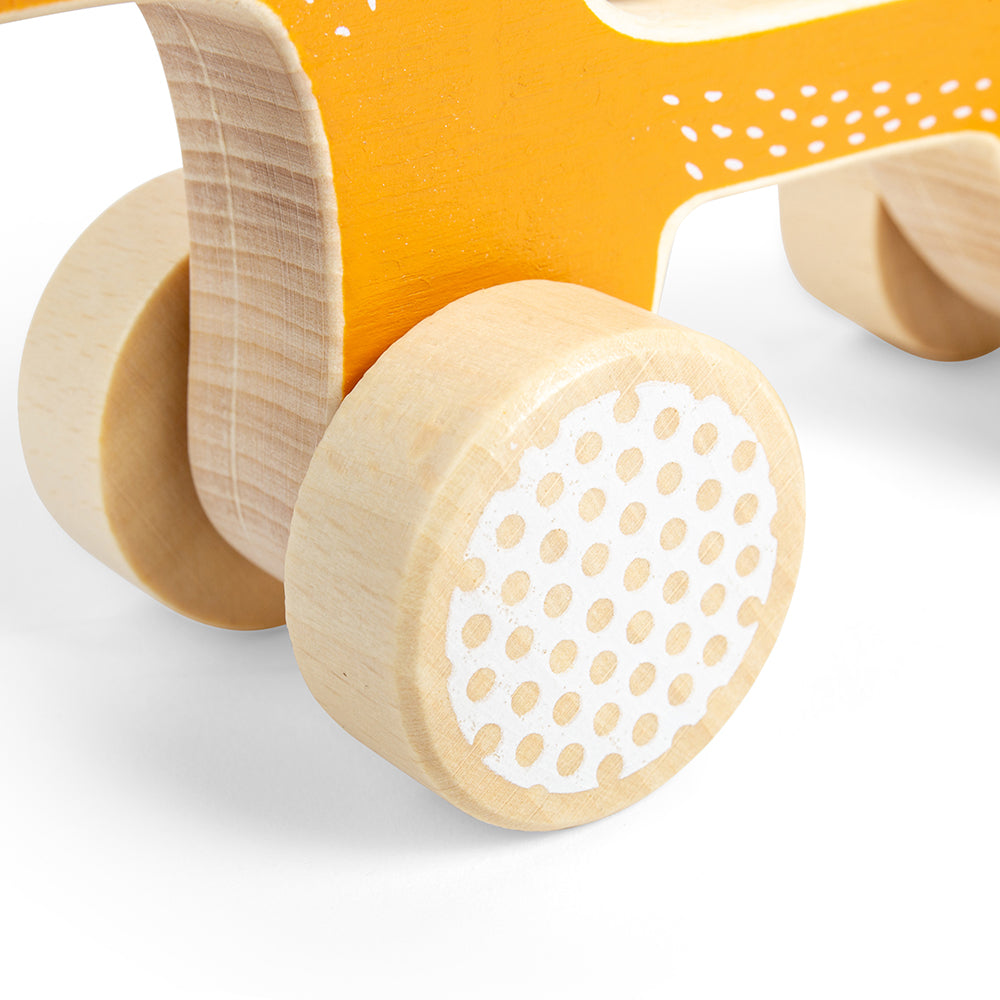 FSC® Certified Push Along Bear - DAMAGED BOX