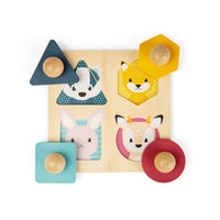 FSC® Certified Woodland Animal Shape Puzzle