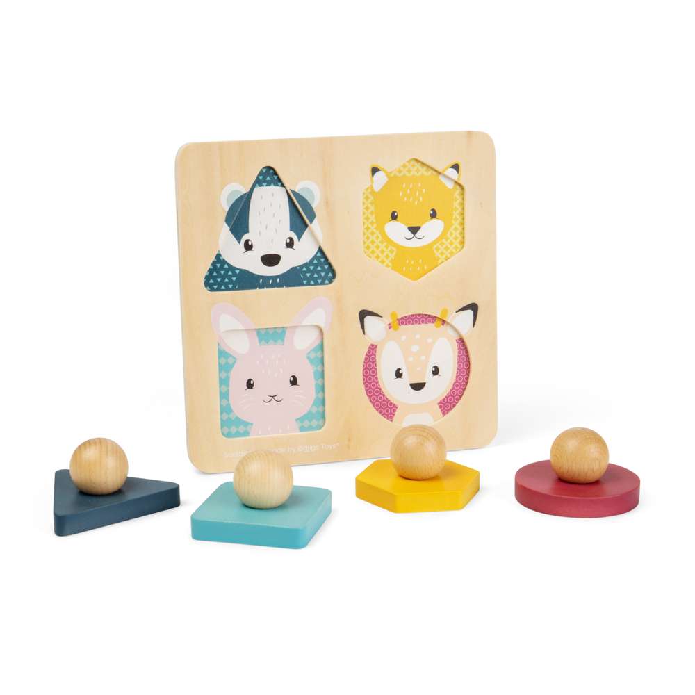 FSC® Certified Woodland Animal Shape Puzzle - DAMAGED BOX