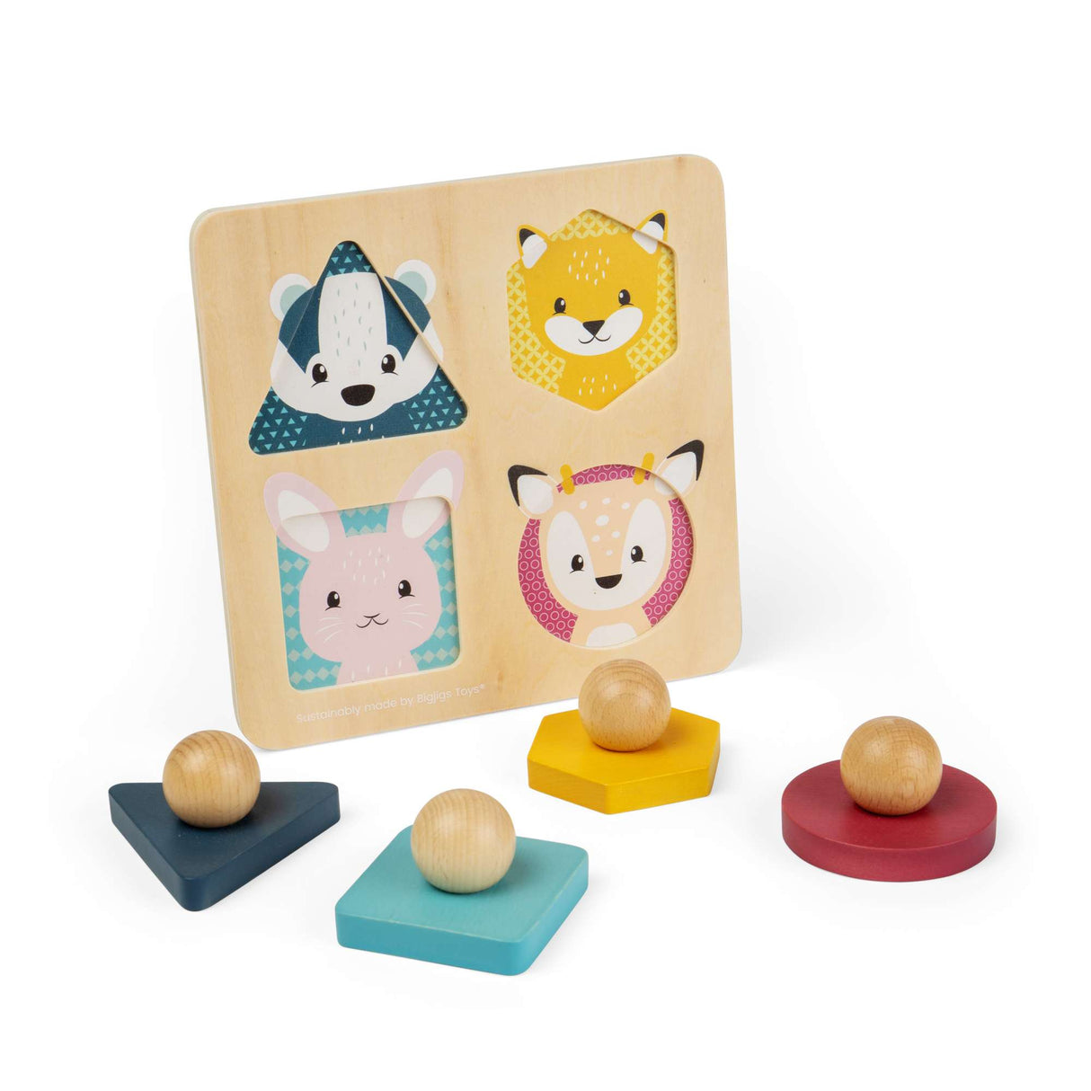 FSC® Certified Woodland Animal Shape Puzzle
