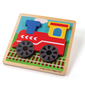 Chunky Lift-Out Puzzle - Train