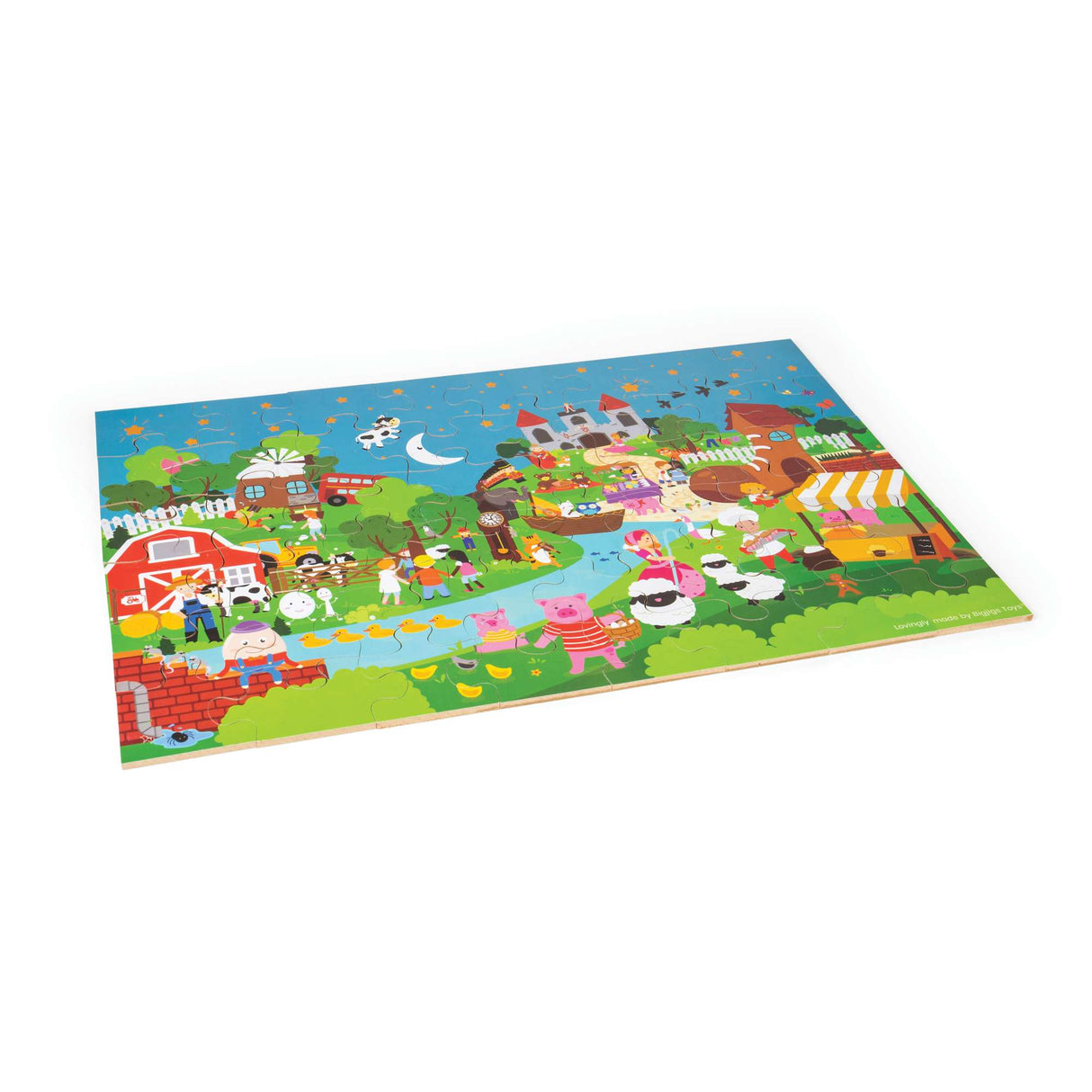 Nursery Rhyme Floor Puzzle (48pc)