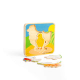 Lifecycle Layer Puzzle - Chicken