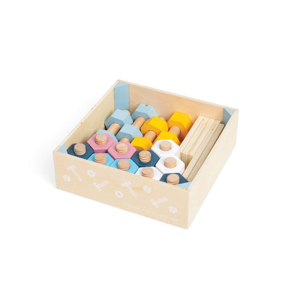 FSC® Certified Crate of Nuts & Bolts - DAMAGED BOX