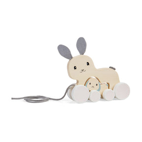 FSC® Certified Pull Along Bunny & Baby