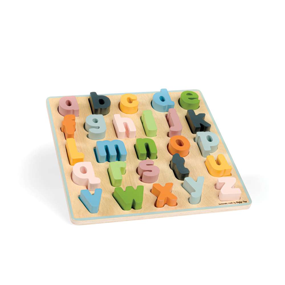 FSC® Certified wooden Alphabet Puzzle (Lowercase) | Toddler