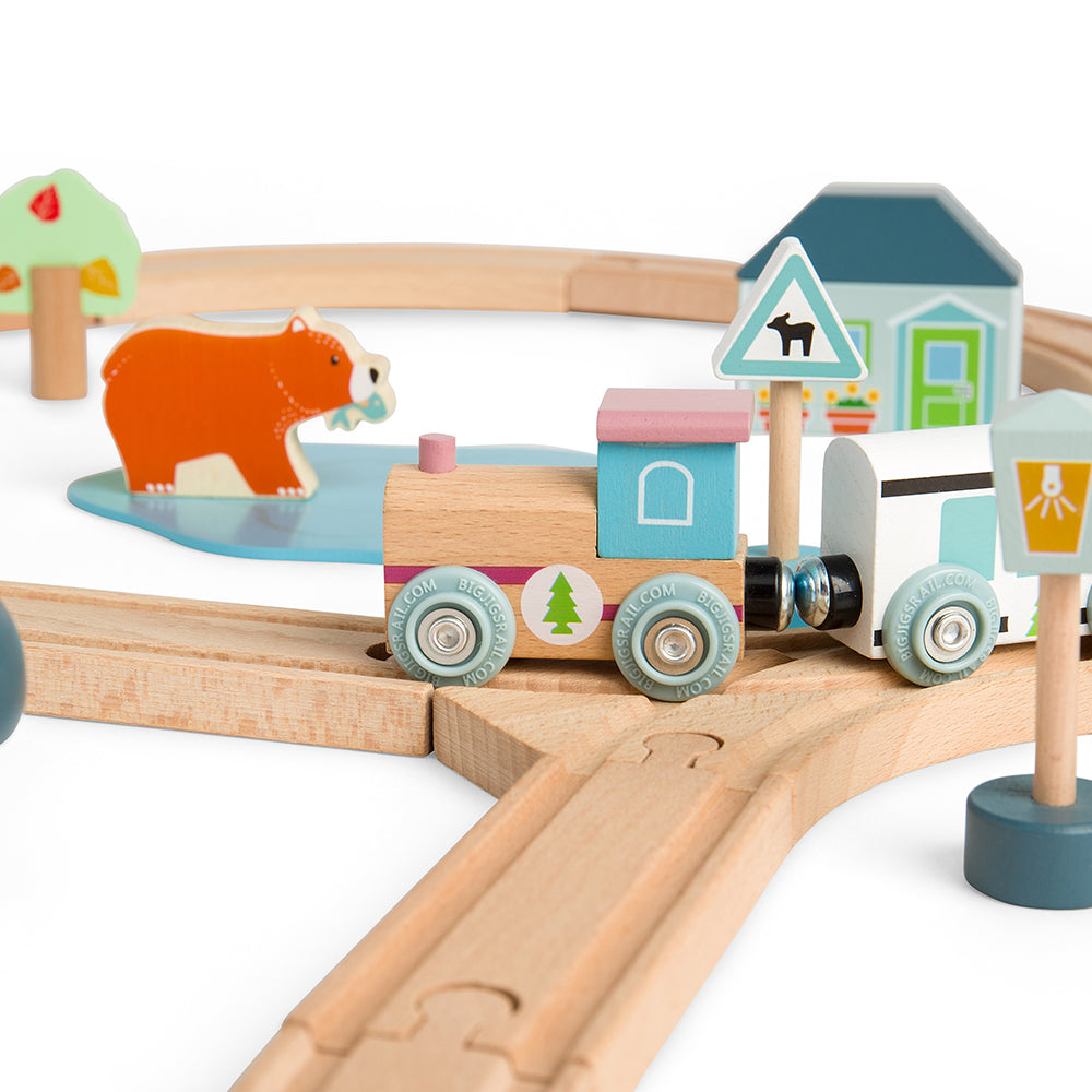 Woodland Animal Train Set - Damaged Box