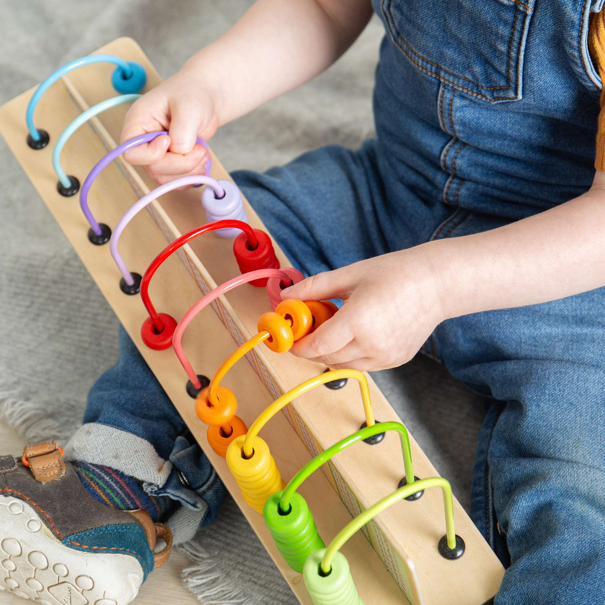 Rainbow Counting Abacus