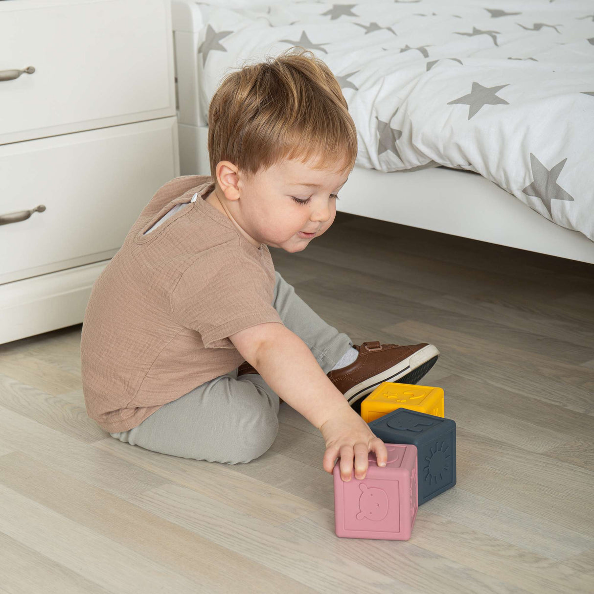 Silicone Sensory Cubes