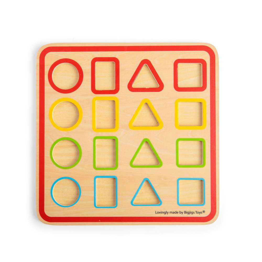 Shape Puzzle - DAMAGED BOX