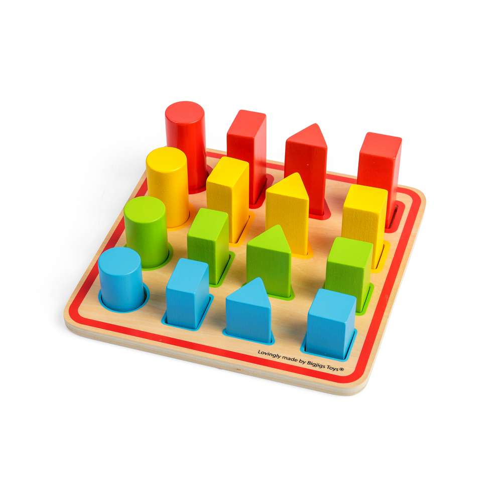 Shape Puzzle - DAMAGED BOX