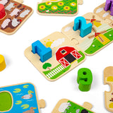 1-10 Tile Puzzle - DAMAGED BOX