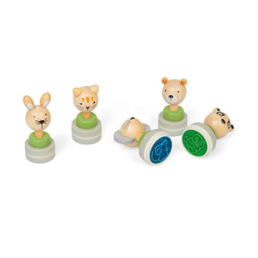 Wooden Ink Stampers (5 Pack)