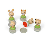 Wooden Ink Stampers (5 Pack)