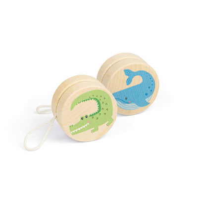Wildlife Yo-Yos - Whale, Croc (Pack of 2)