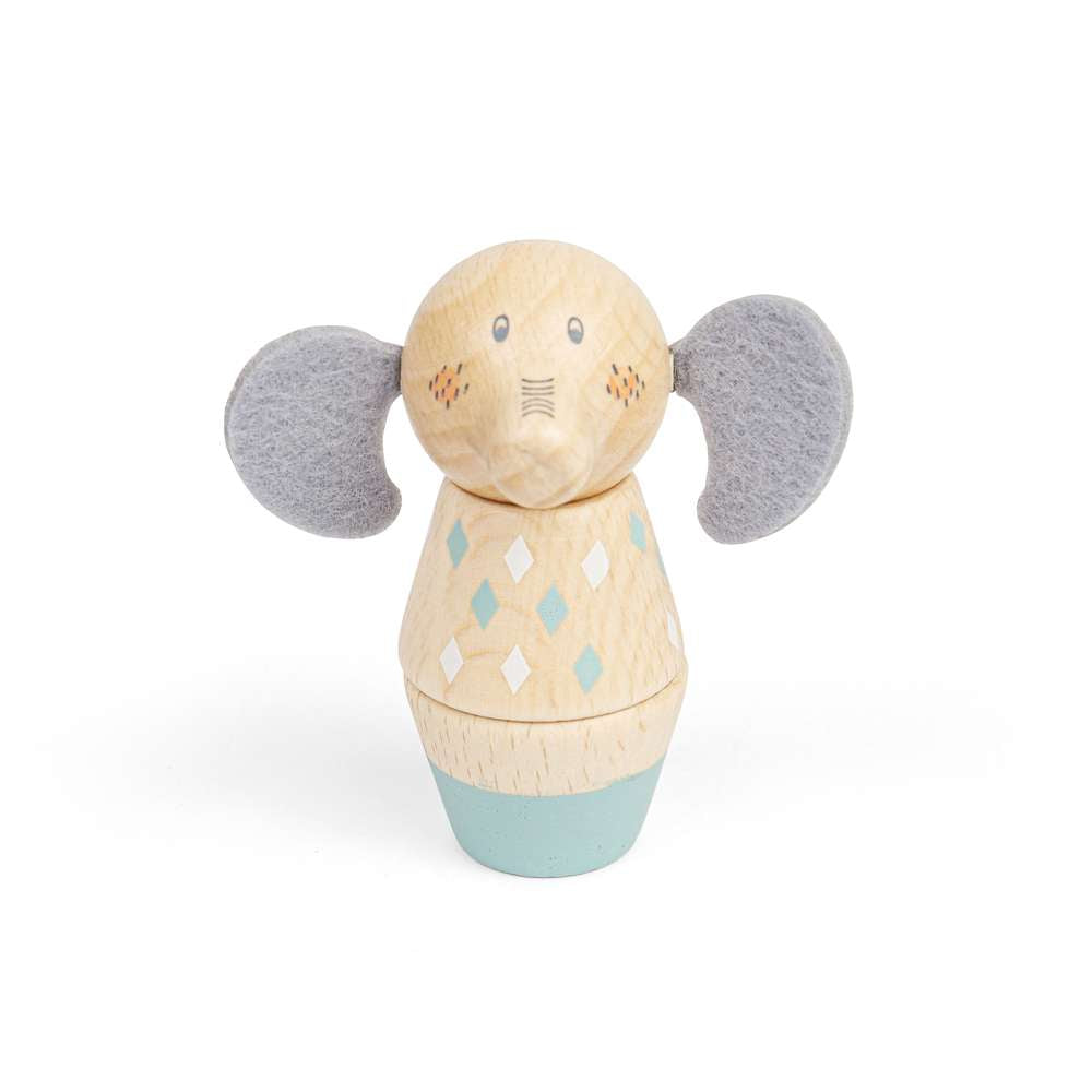 Twist and Match Animals - Panda, Elephant (Pack of 2)
