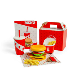 Burger and Fries Set - Damaged Box