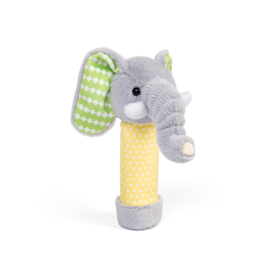 Elephant Plush Rattle