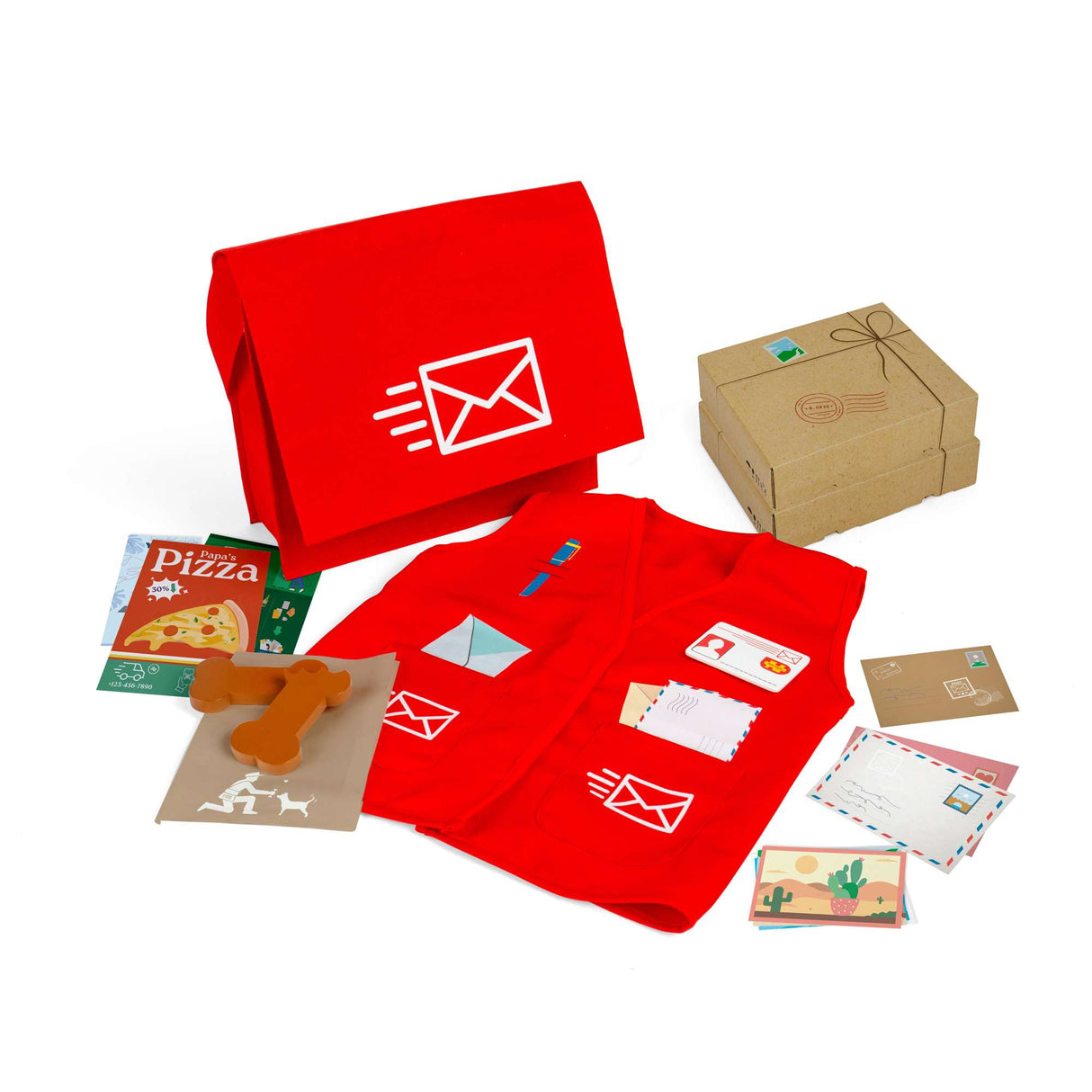 Mail Carrier Dress Up - Damaged Box