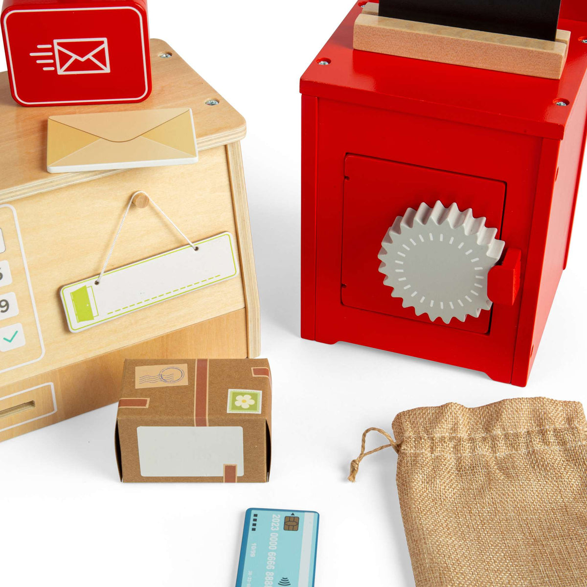 Post Rion Toy Toy Post Office | Kids Role Play Toys | Bigjigs Toys