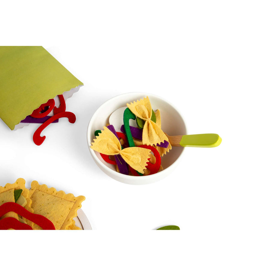 Pasta For Two Wooden Play Food Bigjigs Toys - Main Image